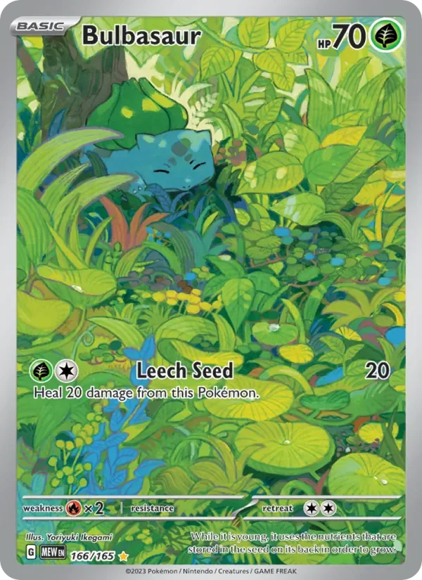 Bulbasaur card